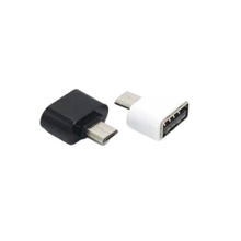 Micro 公 to Mini 母 5Pin 左右90度USB轉接頭