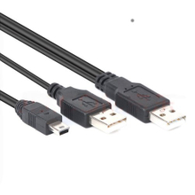 USB 2.0 双 USB 梯形接口传输线
