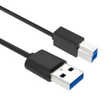 USB 3.0 A 对 B 方口连接显示器