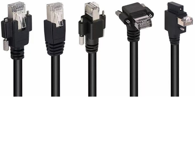 Cable客制可锁螺丝 CAT7 SSTP 光纤高速网路线工程网路线