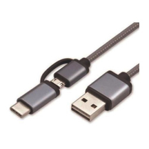 Kabel data Mikro/Tipe C KL-4019 2-in-1