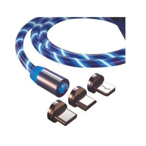 KL-4004 三合一磁吸LED數據線