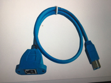 USB 3.0 B公 B母 带螺孔