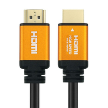 MBF Minimal Terminal UHD HDMI2.0 金黄显示器连接线