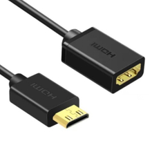 Mini HDMI(公) 转 HDMI (母) 转接线