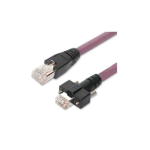 RJ45接口帶螺絲千兆拖鏈電纜