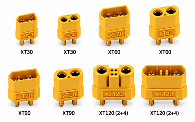 XT30 XT60 XT90 XT120 2+4