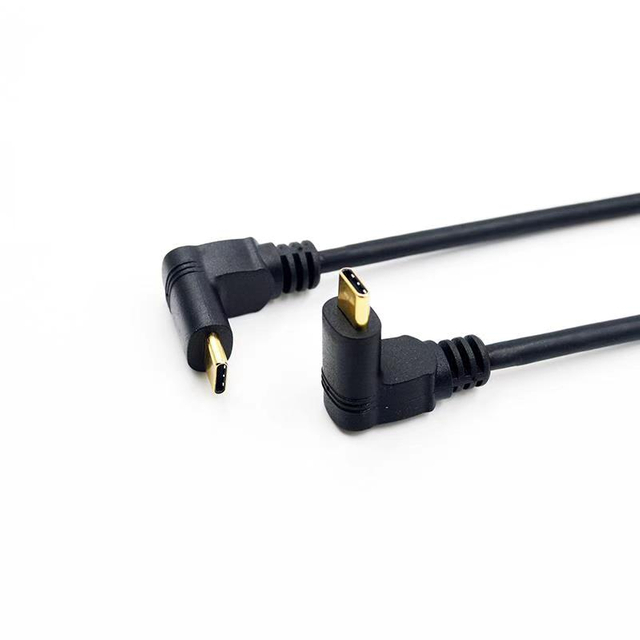 USB 3.1 Type C/C 90度彎頭 傳輸線