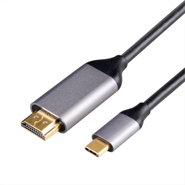 黑色 TYPE C TO HDMI A 傳輸線
