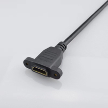 带螺丝孔HDMI母头延长线