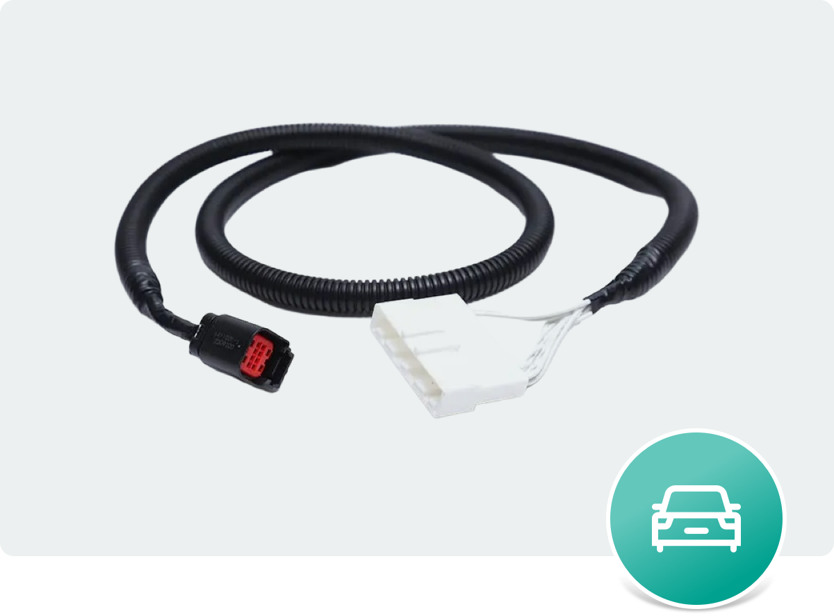 金淶端子電線與車用連接器整線配置