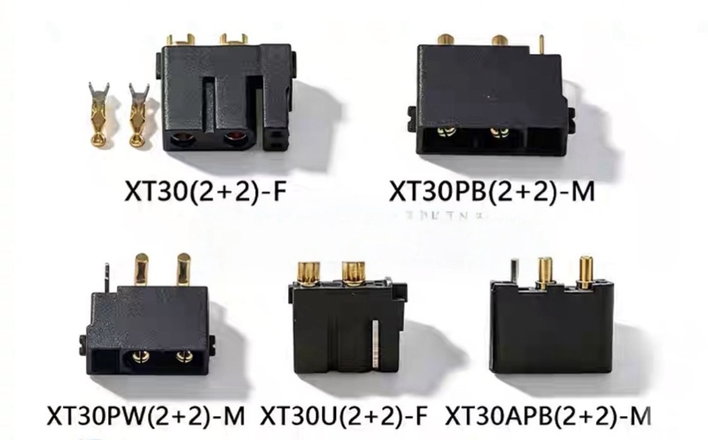 XT 2+2／XT 2+4混合型電源訊號連接器