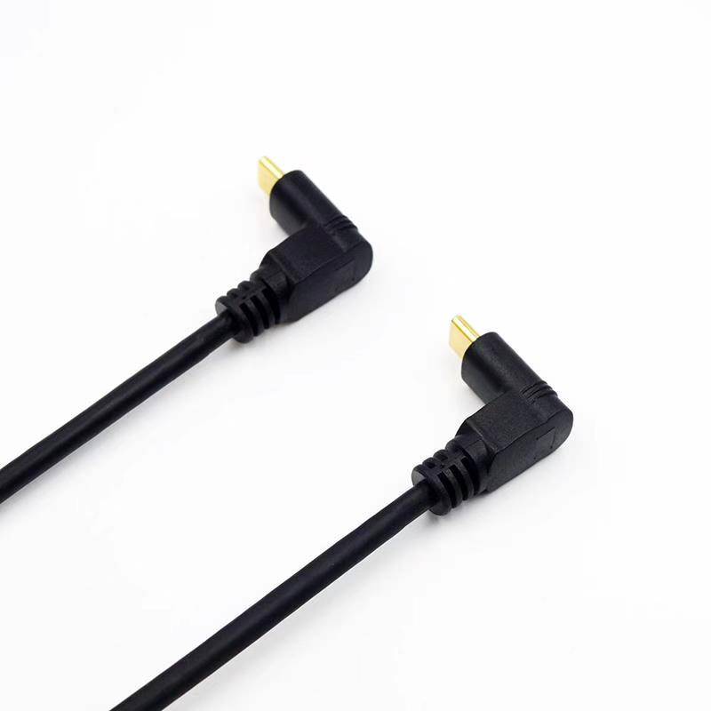 USB 3.1 Type C/C 90度弯头 传输线