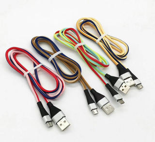USB2.0 AM/Micro 耐曲绕铝壳传输线