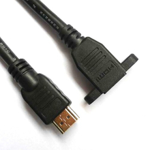 2.0 HDMI AM/AF 雙耳可鎖型