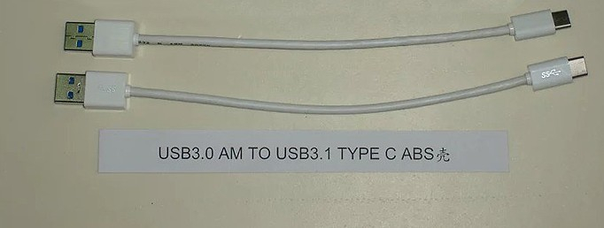 Usb3.0 AM TO Usb3.1 Type C ABS传输线系列
