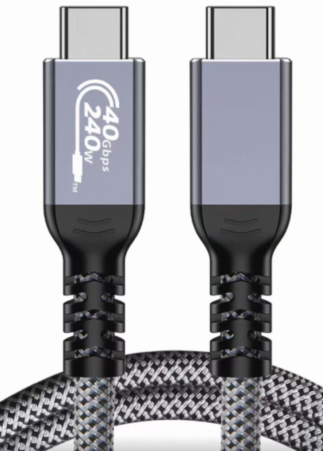 USB4.0 40Gbps 多功能Type-C充電線
