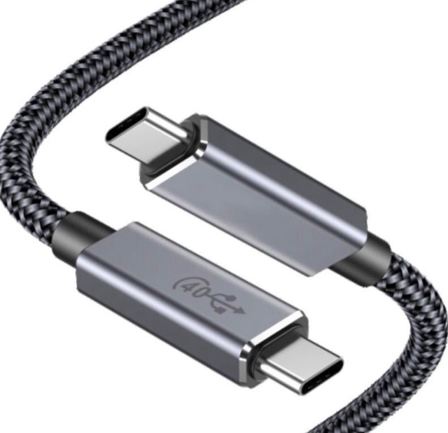 USB4 CM to CM Gen3 240W 高速數據線