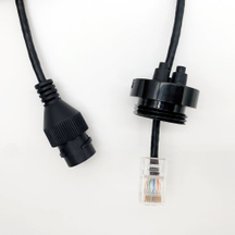 RJ45 MF 防水式接头
