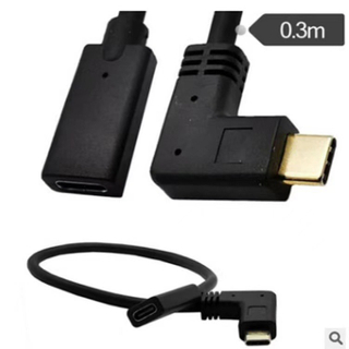 USB 3.1 Gen 2 Type-C公对母高速传输快充线