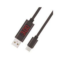 Kabel data USB 2.0 A ke Tipe C KL-4032 LED
