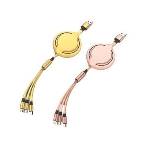 KL-4017 三合一USB可伸縮充電線