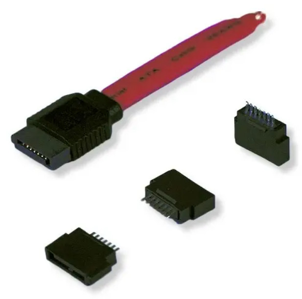 SATA 7P 180°公對公傳輸線