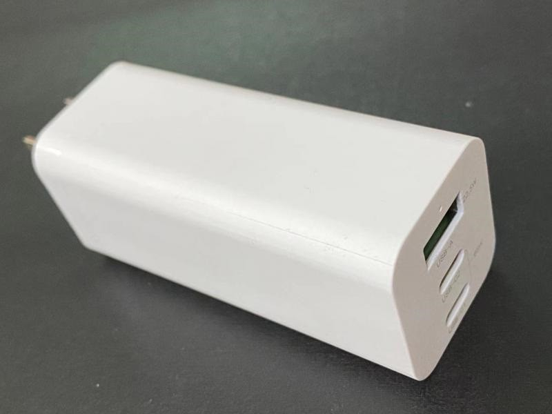 氮化鎵 TypeC USB PD/QC 3孔 快充充電器