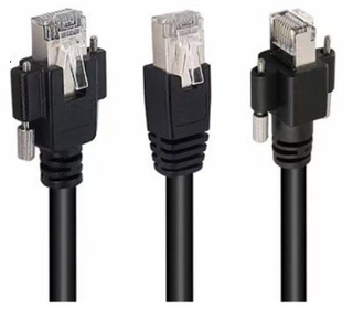 Cable客製可鎖螺絲 CAT7 SSTP 光纖高速網路線工程網路線