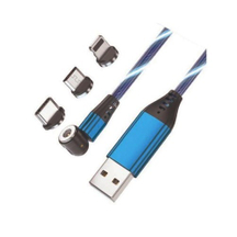 Kabel data LED pengisian daya magnetik tiga-dalam-satu KL-4003
