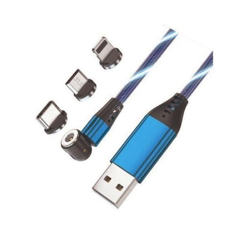 KL-4003 三合一磁力充電LED數據線