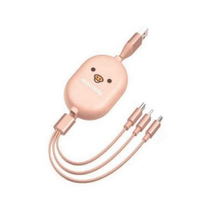 Kabel pengisi daya tiga-dalam-satu KL-4016 yang dapat ditarik