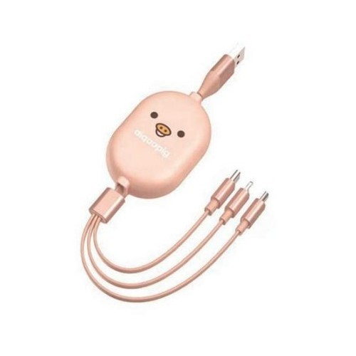 KL-4016 三合一可伸縮充電線