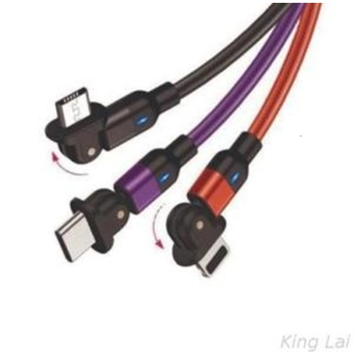 180°磁吸USB 2.0數據線