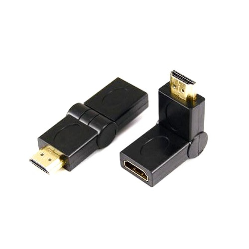 HDMI旋轉180度HDMI 轉彎頭 公母 轉接頭