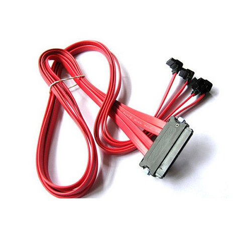 mini sas 32p to sata 7pinx 4 線